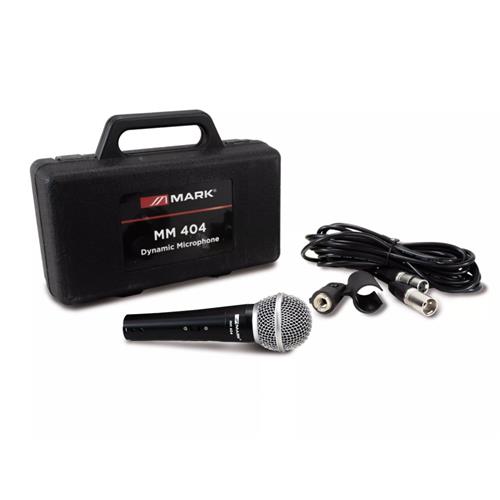 Microfono dinamico cardiode con interruptor MM 404