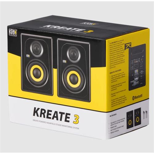 Pareja de monitores de estudio KRK 2 vias 3" KREATE 3