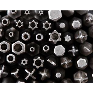 Juego destorinillador y bits 100 puntas Toolland 2