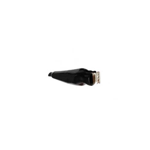 Pinza cocodrilo 10A negro