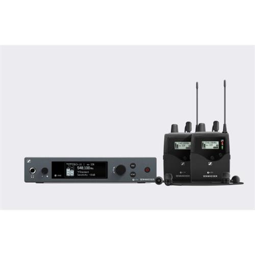 Sistema de monitorizacion personal doble petaca ew IEM G4-Twin-B