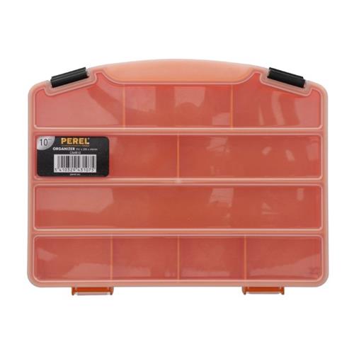 Caja plastica 10 compartimentos apilable