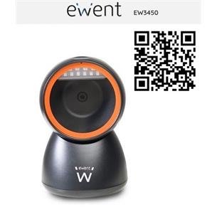 Lector codigos 1D 2D QR USB Ewent EW3450