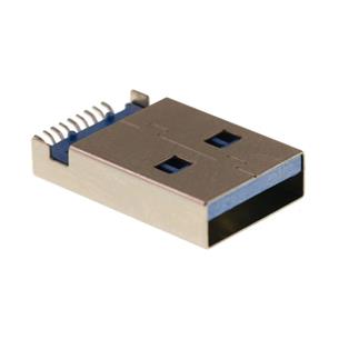 Conector USB tipo A macho chasis SMD