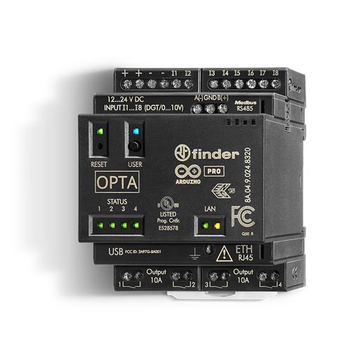 Finder OPTA Relé Lógico Programable Avanzado con USB Tipo C