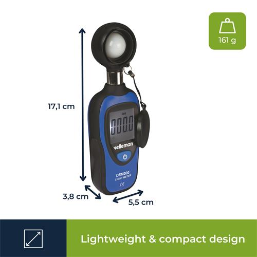 Luxometro digital DEM300