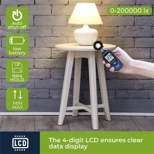 Luxometro digital DEM300 Luxometro digital DEM300