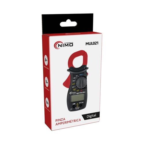 Pinza amperimetrica multifunción AC/DC 021
