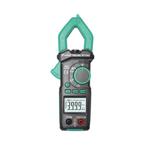 Pinza Amperimetrica AC 600A True RMS MT-3202