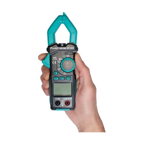 Pinza Amperimetrica AC 600A True RMS MT-3202