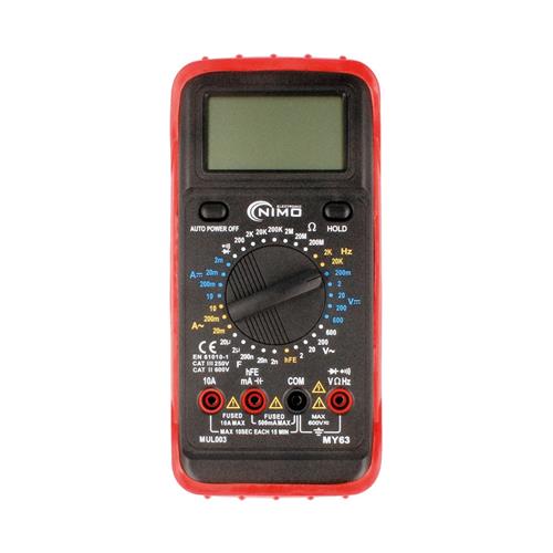 Multimetro digital Nimo MUL003 MY63