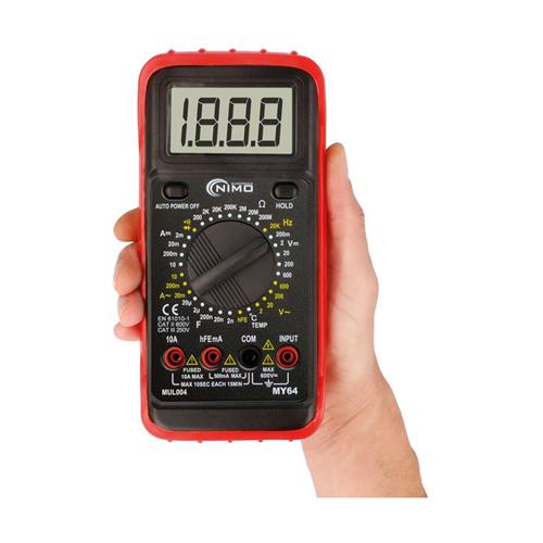 Multimetro digital Nimo MUL004 MY64 Multimetro digital Nimo MUL004 MY64