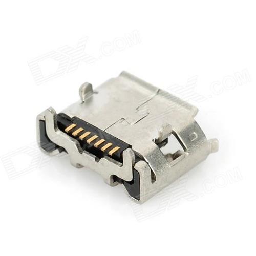 Conector USB Micro-B 5 pines hembra SMD