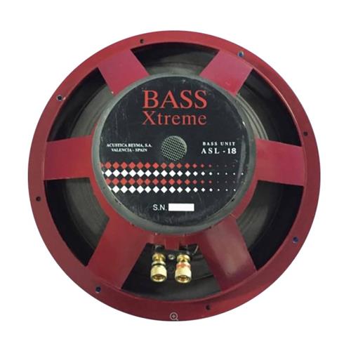 Altavoz woofer 18" Bass Xtreme 4 oHm ASL-18