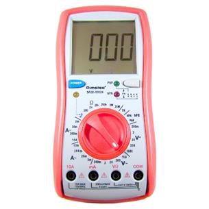 Multimetro digital pantalla XXL Dimelec BR30-00024