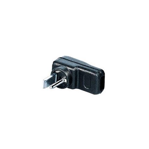 Conector Din altavoz acodado soldar