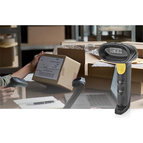 Lector codigo de barras Laser 1DLineal/2D/QR Nedis