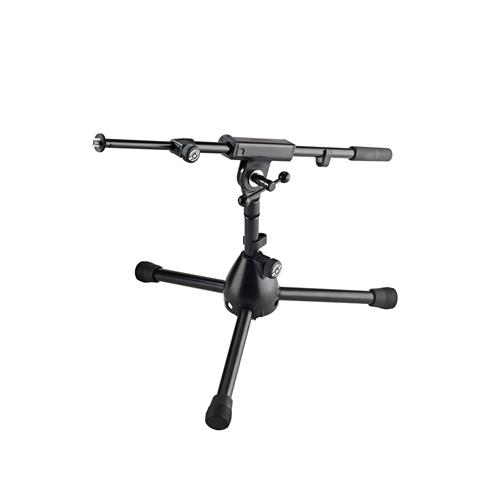 Soporte de microfono enano con jirafa negro 25950-300-55