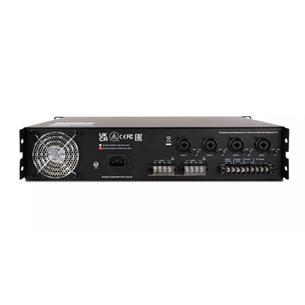 Amplificador con mezclador/reproductor 2x250W@4Ohm, L70/100V. 2 zonas PA 2502 BT 2