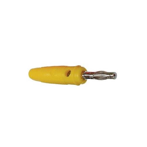 Banana 4mm amarilla
