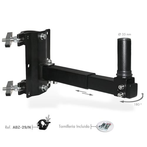 Soporte para altavoz para su fijación a Truss ALT-16/G