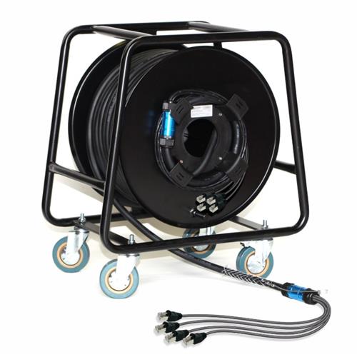 Cable LAN 4 x CAT.6 SF/UTP Montado en carrete 70 metros R-DAT-6014/R/070 Cable LAN 4 x CAT.6 SF/UTP Montado en carrete 70 metros R-DAT-6014/R/070