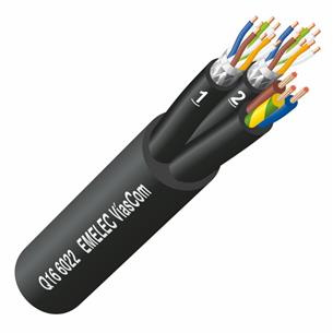 Cable LAN 4 x CAT.6 SF/UTP Montado en carrete 70 metros R-DAT-6014/R/070 2