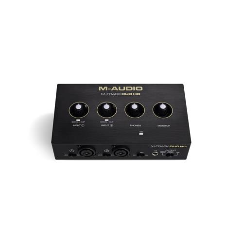 Paquete de grabacion interfaz microfono, auriculares M-TRACK DUO HD PACK