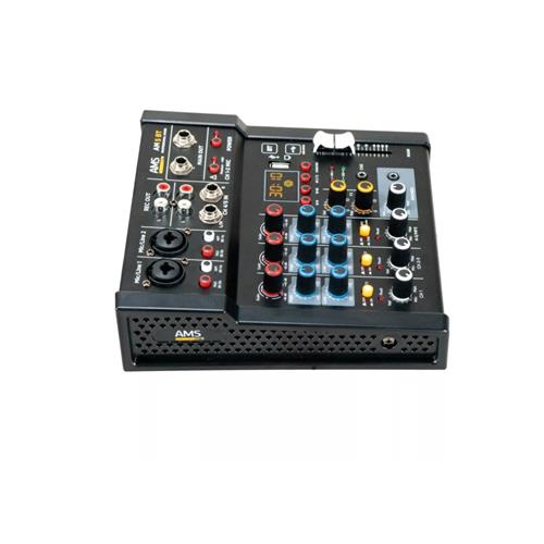 Mezclador de audio con 2x entradas MIC/LINE, 1 estéreo + 1 entrada MIC AM 5 BT Mezclador de audio con 2x entradas MIC/LINE, 1 estéreo + 1 entrada MIC AM 5 BT