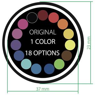 Gobo de cristal Exterior 37mm Interior 23mm Copia gobo original 1color FG-TG1-1C 2