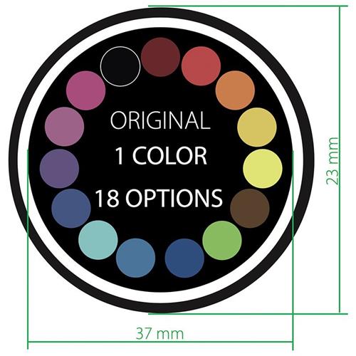 Gobo de cristal Exterior 37mm Interior 23mm Copia gobo original 1color FG-TG1-1C