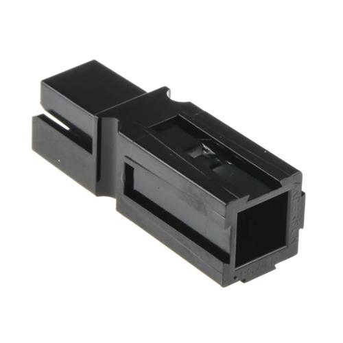 Conector de alimentación Recto PP15-45 negro