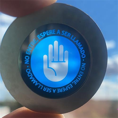 Gobo de cristal Exterior 37mm Interior 23mm Copia gobo original 2color FG-TG1-2C Gobo de cristal Exterior 37mm Interior 23mm Copia gobo original 2color FG-TG1-2C