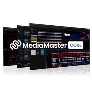Software para el control de vídeo. 12 capas con efectos. MEDIAMASTER CORE