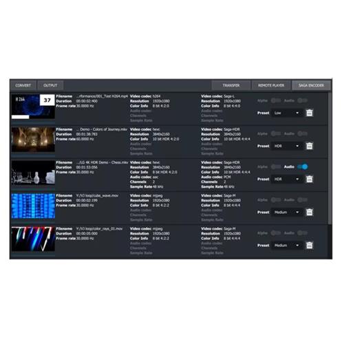 Software para el control de vídeo. 12 capas con efectos. MEDIAMASTER CORE