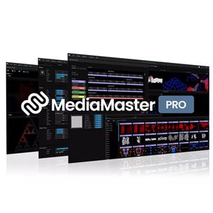 Software para el control de vídeo. 48 capas con efectos. MEDIAMASTER PRO