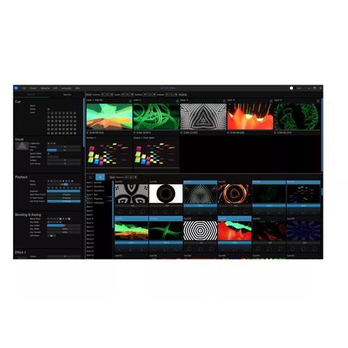 Software para el control de vídeo. 48 capas con efectos. MEDIAMASTER PRO