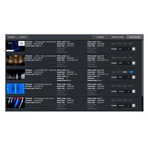 Software para el control de vídeo. 48 capas con efectos. MEDIAMASTER PRO