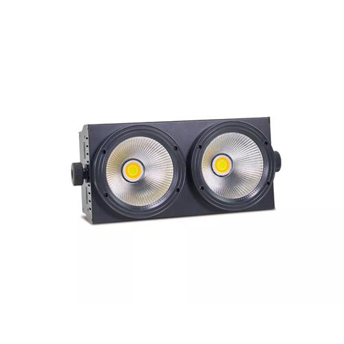 Efecto cegadora. LED COB. 2 LEDs COB de 100 W. 3000ºK y 6000ºK. BLINDER 200