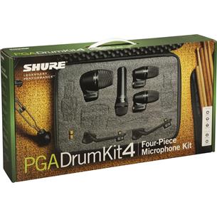 Kit micrófonos para batería incluye 1xPGA52 1xPGA57 2xPGA56 PGA DRUMKIT 4 2