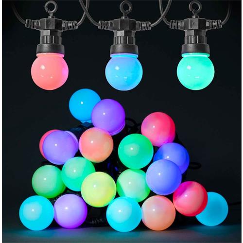 Tira luces led exterior RGB wifi IP65 Nedis