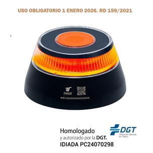 Baliza de emergencia V16 geolocalizable Thulos 2