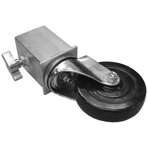 Accesorio para encajar 1 rueda a una pata de 1 tarima 15mm. TA15 ARP01