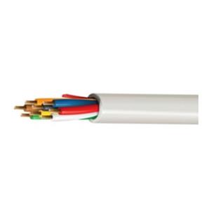 Cable portero y alarma 8 hilos 8x0.22 blanco