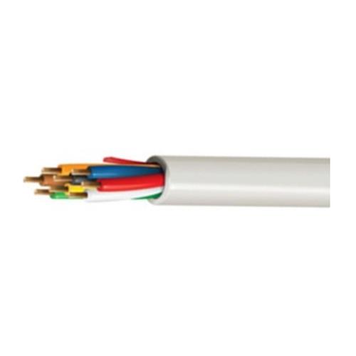 Cable portero y alarma 8 hilos 8x0.22 blanco