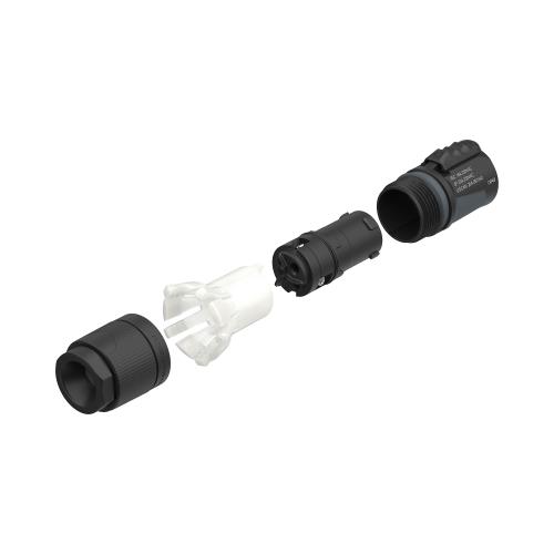 Conector powerCON hembra 16A cable 10 mm a 16 mm NAC3F-TRUE1-L