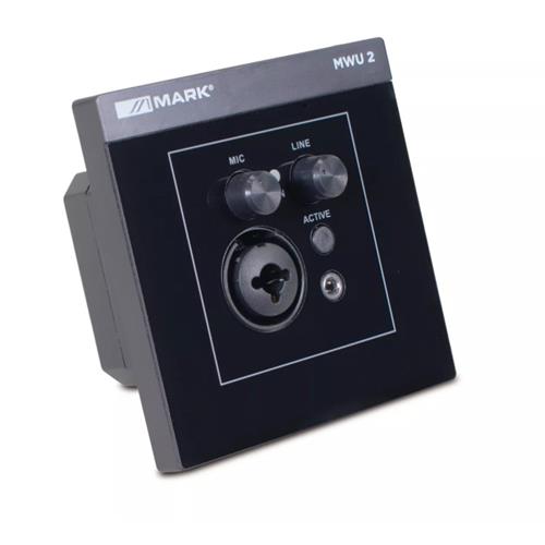 Mando mural con entrada MIC/LINE. Compatible amplificador PM 360 MX. MWU 2