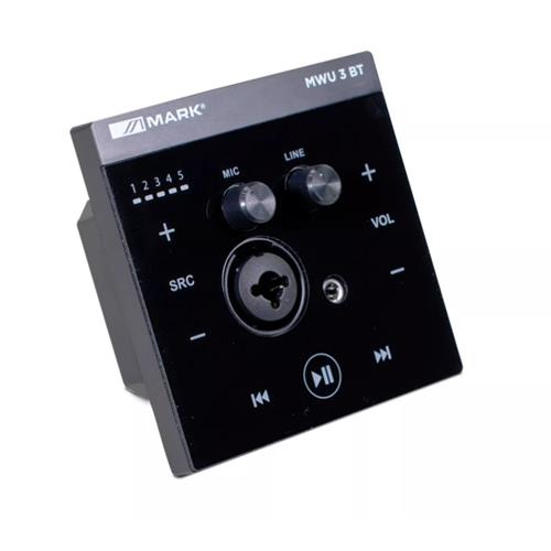 Mando mural bluetooth. Compatible con el amplificador PM 360 MX. MWU 3 BT