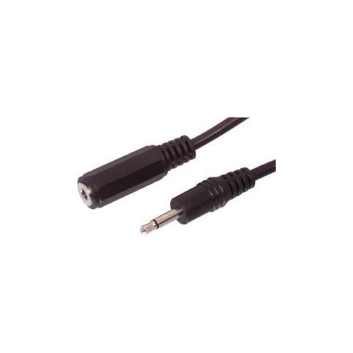 Cable audio Jack 3,5 mono a hembra 5m economico