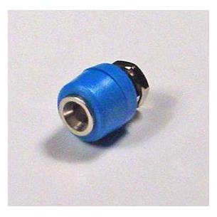 Hembrilla 4mm azul